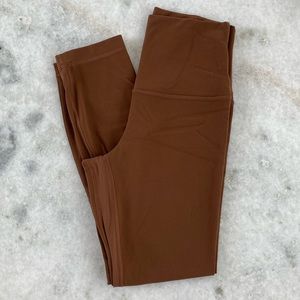Lululemon Align Legging.  22 inch inseam.  Color is brown/ coffee.  Size small.